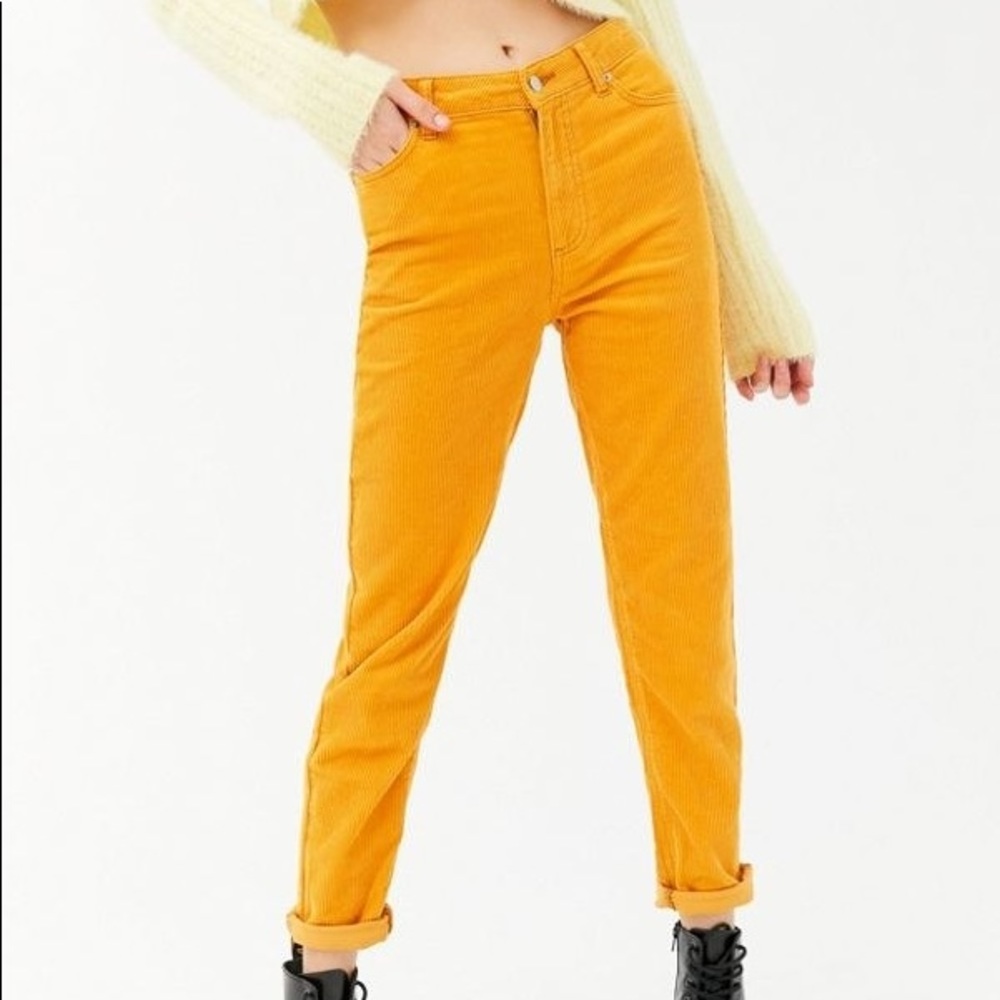 UO BDG high rise mom corduroy jeans